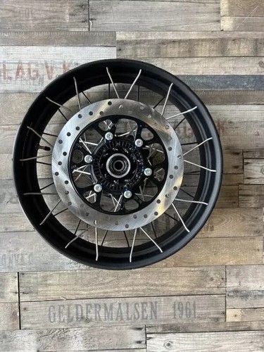 Genuine Royal Enfield Himalayan 450 "FRONT & REAR BLACK TUBELESS SPOKED WHEELS" - Picture 4 of 7