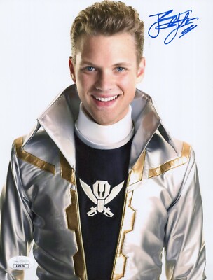 CAMERON JEBO Signed POWER RANGERS 8x10 Photo SILVER RANGER Autograph ...