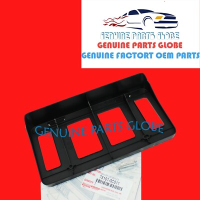 GENUINE OEM TOYOTA 14-21 TUNDRA FRONT BUMPER LICENSE PLATE BRACKET