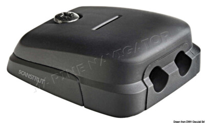 SCANSTROUT horizontal stuffing box black plastic
