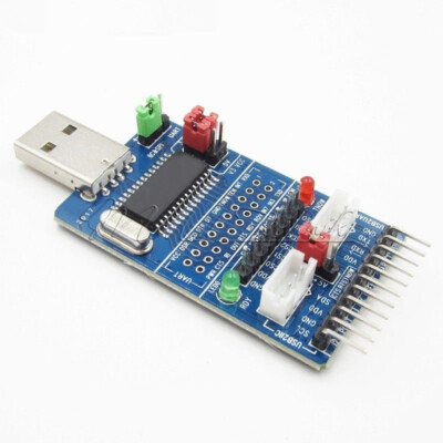 USB to I2C IIC SPI UART TTL Converter Module STC ISP Adapter ALL IN 1-