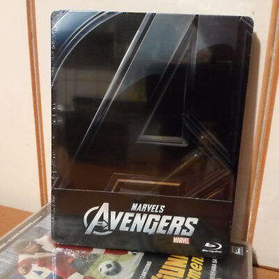 Avengers SteelBook 3D 2D Blu Ray Nuovo
