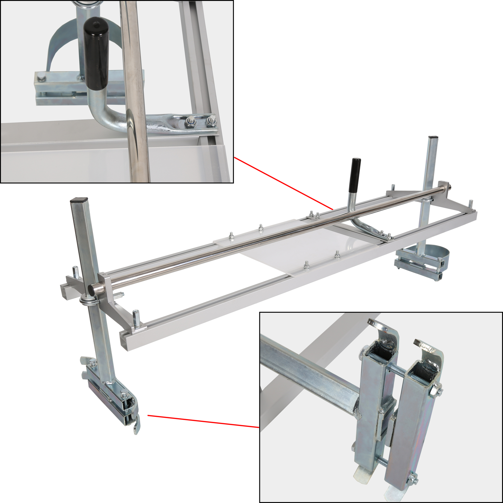 14"48" Chain Saw Mill Aluminum Steel Planking Lumber Portable Chainsaw Mill eBay