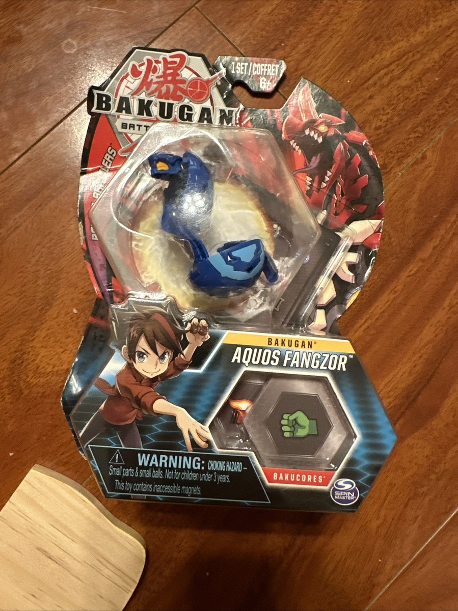 RARE BAKUGAN Battle Planet Brawlers AQUOS FANGZOR ULTRA Bakucores