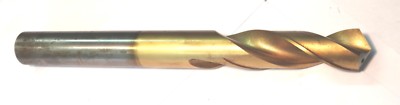 30mm USA Coolant Fed Twist Drill bit Straight shank TIN COAT Split point Tip 