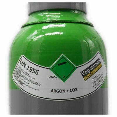 Bouteille De Gaz Argon 10L 2.1m³ Avec Réducteur - Pour Soudage TIG/MIG - Pression 200 Bar