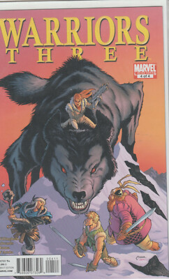 *** MARVEL COMICS WARRIORS THREE #4 1ST PRINT VF+ ***