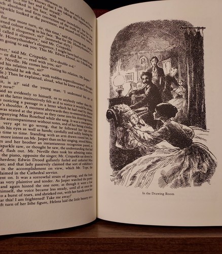 Franklin Library The Mystery of Edwin Drood LIKE NEW Charles Dickens Classic HC - Picture 14 of 16