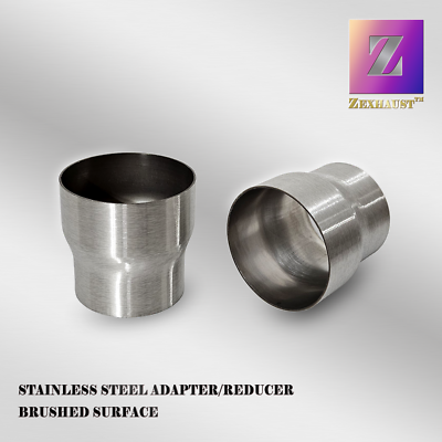 #ad #ad 2.5quot; to 3quot; Exhaust Pipe System Adapter Reducer Connector 304 Stainless Steel $15.00