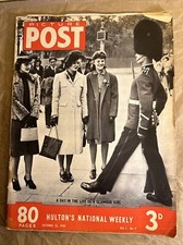 Picture Post Magazine October 22, 1938 A Day In The Life Of A Glamour Girl