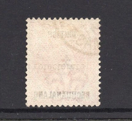 M4547 Bechuanaland - Protectorado Bechuanaland 1890 SG54a - 1/2d verm INV EMBALAJE ORIGINAL Foto 2 de 2