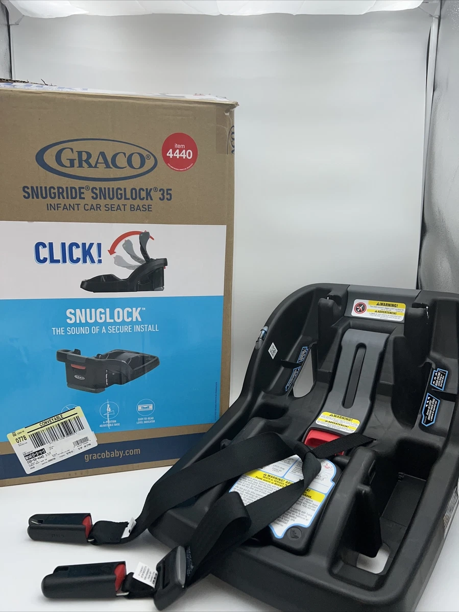 Graco SnugRide SnugLock DLX Infant Car Seat Base, Black