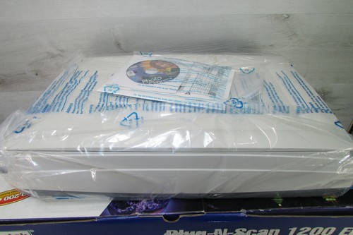 Vintage NEW in Box Desktop Scanner 19,200 dpi Mustek 1200 ED Plug-N-Scan 48 Bit - Picture 16 of 18