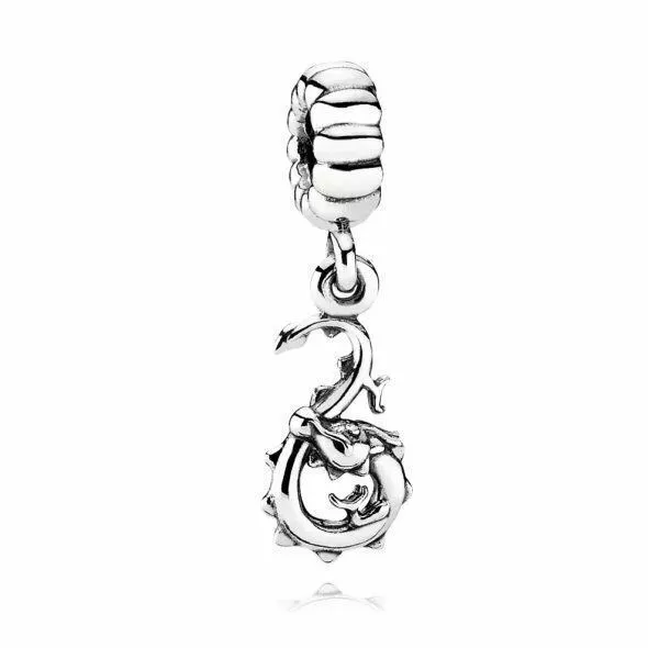 RETIRED Genuine Authentic Pandora Chinese Zodiac Dragon Hanging