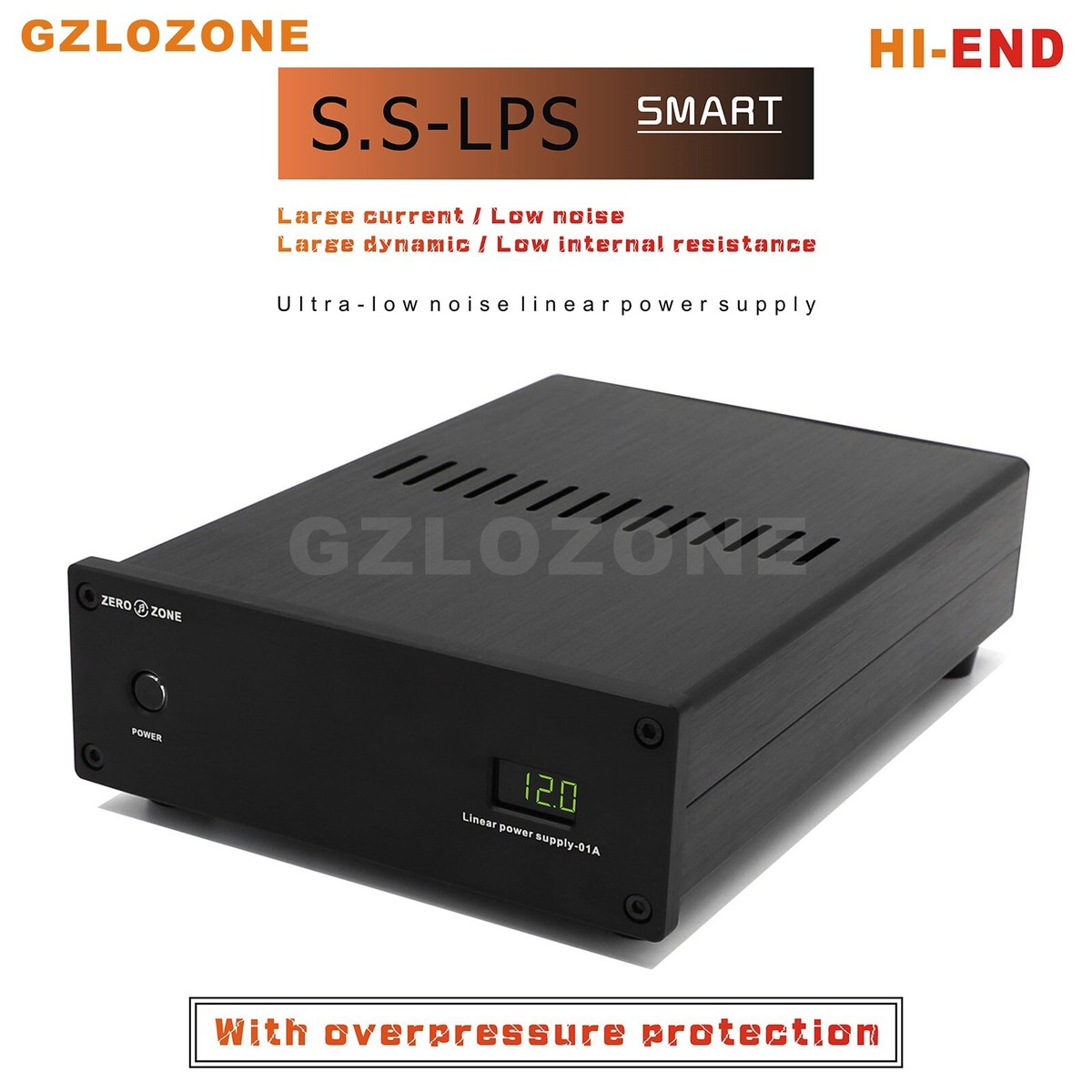 S.S-LPS-1706A Ultra-low Noise Linear Power Supply DC 5V--24V