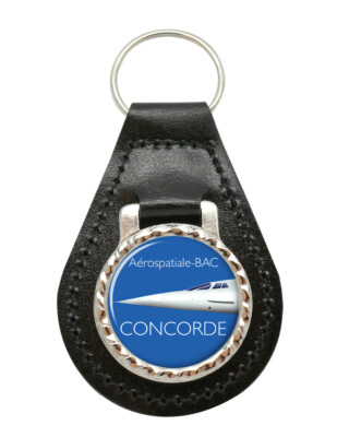 Concorde Nase Leder Schlüsselanhänger