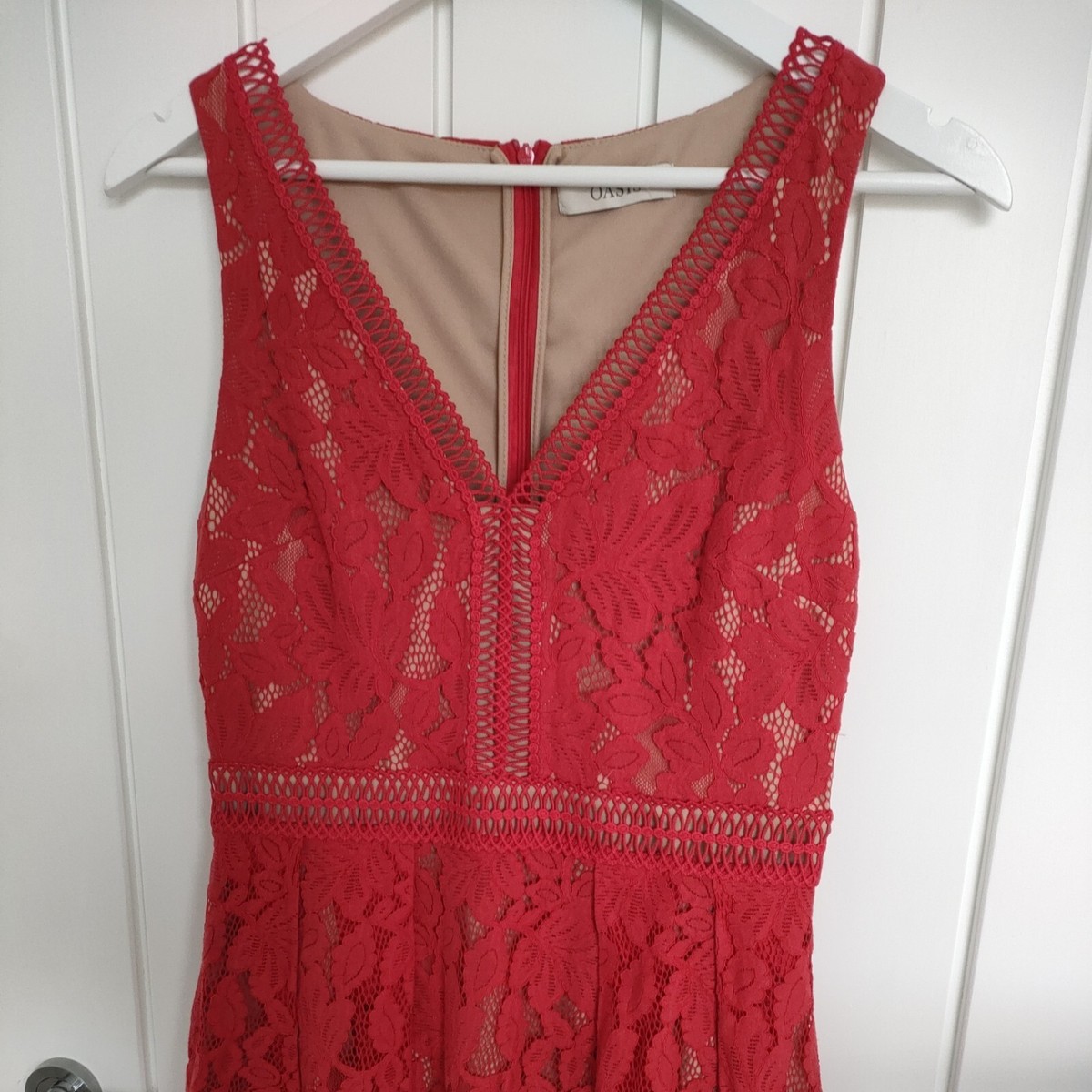 lace soutache dress Francie Soutache Lace Gown main image 1