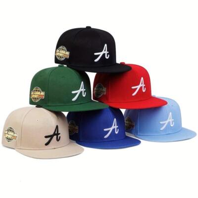 A Letter Snapback Baseball Caps Los Angeles Cali Hat Adjustable Era Hip Hop Flat