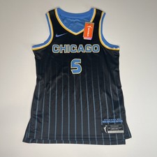 Chicago Sky Angel Reese #5 Nike Medium Explorer Edition Jersey Womens NWT