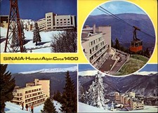 Hotel Alp Sinaia Cota 1400 vintage postcard k519