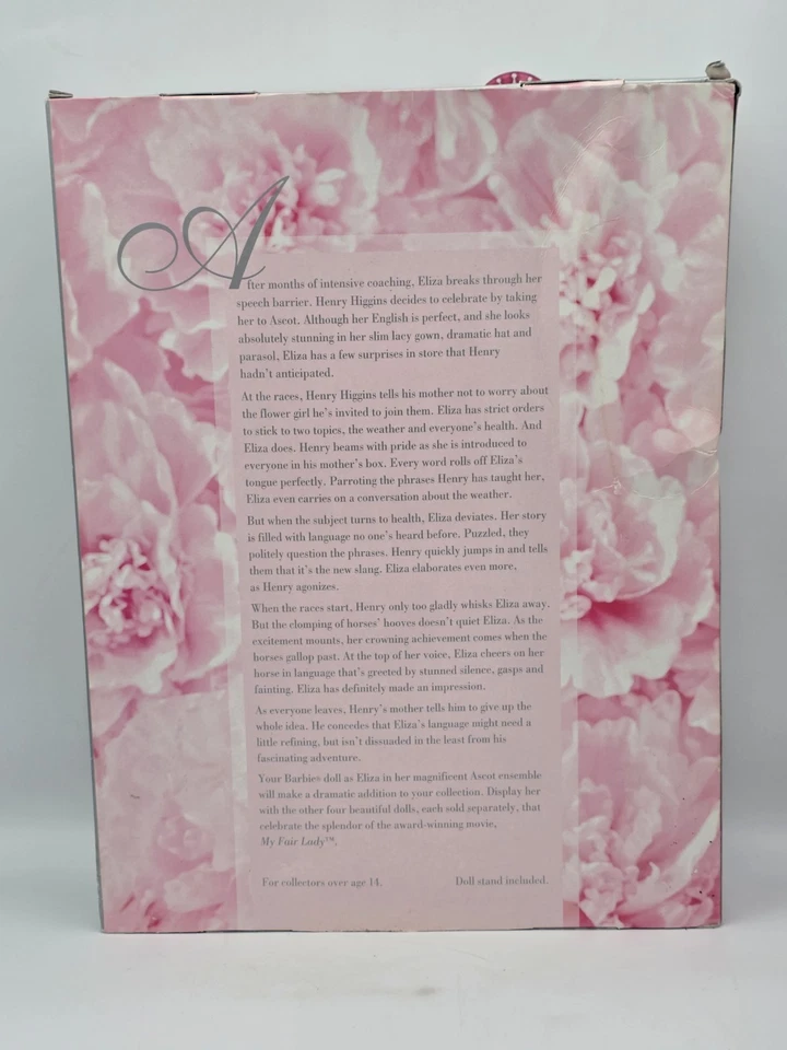 Barbie 1995 Eliza Doolittle in My Fair Lady Hollywood Legends muñeca Mattel #15497 Foto 4 de 4
