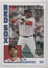 2019 Update 1984 Topps Baseball 150th Anniversary 58/150 JD Martinez #84-3 lu0