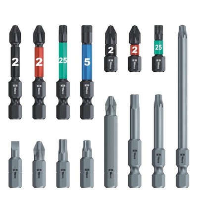 Wera Bits, Z Impaktor, Schlitz Phillips Pozidriv Torx Sechskant Bit PH PZ TX SW