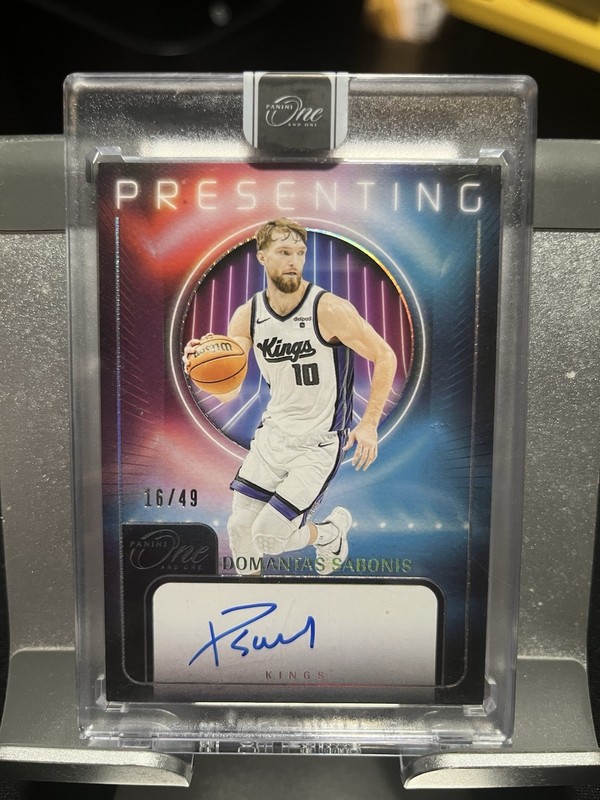 2023-24 Panini One and One - Presenting Domantas Sabonis 16/49