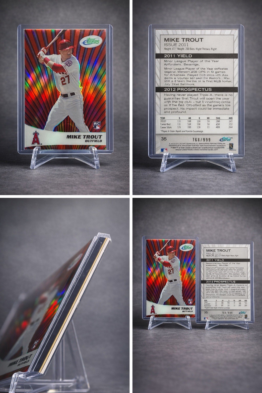 2011 eTopps - Mike Trout #768/999 (RC)