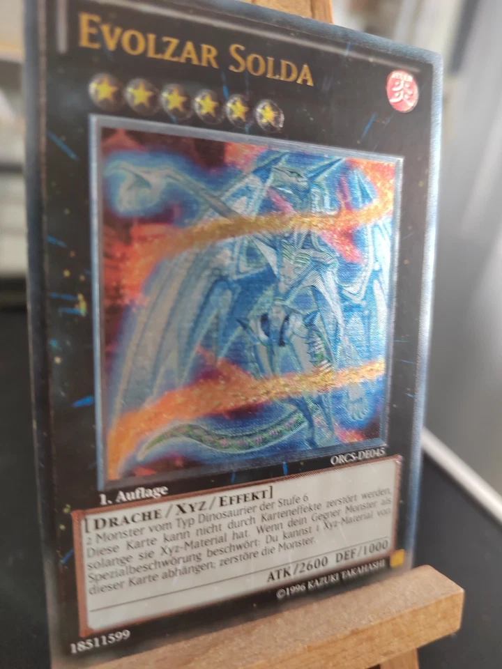 EVOLZAR SOLDA - ORCS-DE045 Ultimate Rare / 1. Auflage Near Mint Deutsch  - Bild 2 von 3