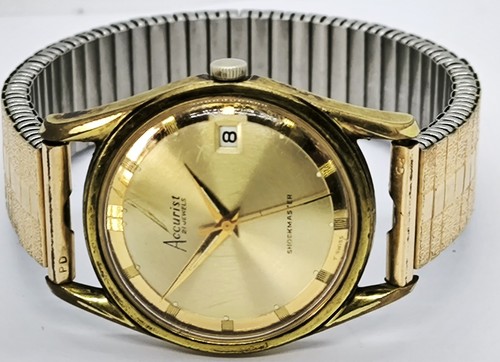 Vintage Accurist Men’s Shockmaster Watch, 21 Jewels, Swiss Made, Working order - Picture 6 of 9