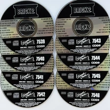 Sound Choice BRICK 2 CDG Set 7539–7546 – 8 Discs – 120 Songs – Pro Quality