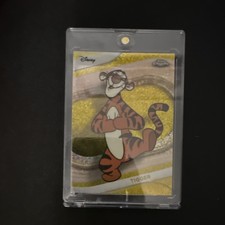Topps Disney Tigger Chrome Parallel Non-Sport Trading Card #142 2023 Original