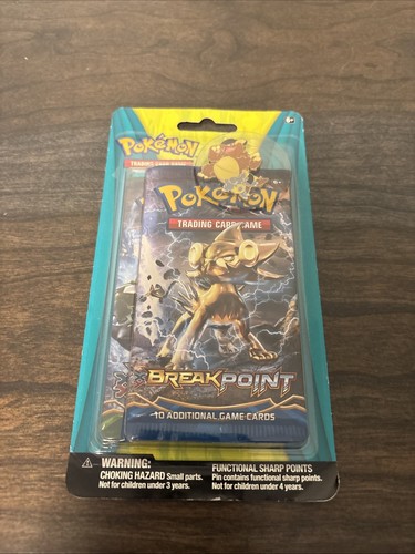 Pokémon TCG XY BreakPoint Blister Pack Sealed w/ 2 Packs + Pin 2016 Gyarados