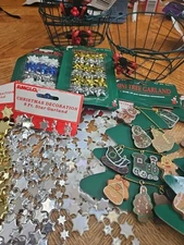 Assorted Christmas Decorations  13 Piece Lot New