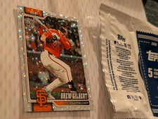 2026 Topps Series 1 DREW GILBERT RC #155 SILVER CRACKLE Super Box Exclusive SP