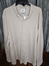 Goodfellow Men's Standard Fit Collared Dress Shirt L - Brand New with Tags