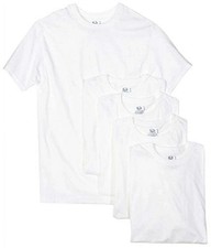 Fruit of the Loom Men's T-Shirt 5-Pack White, LT, NO POCKET