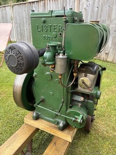 Lister D Reverse Rotation 1936 Stationary Engine