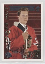 2003-04 Pacific Private Stock Reserve Class Act Tuomo Ruutu #3 0m8e
