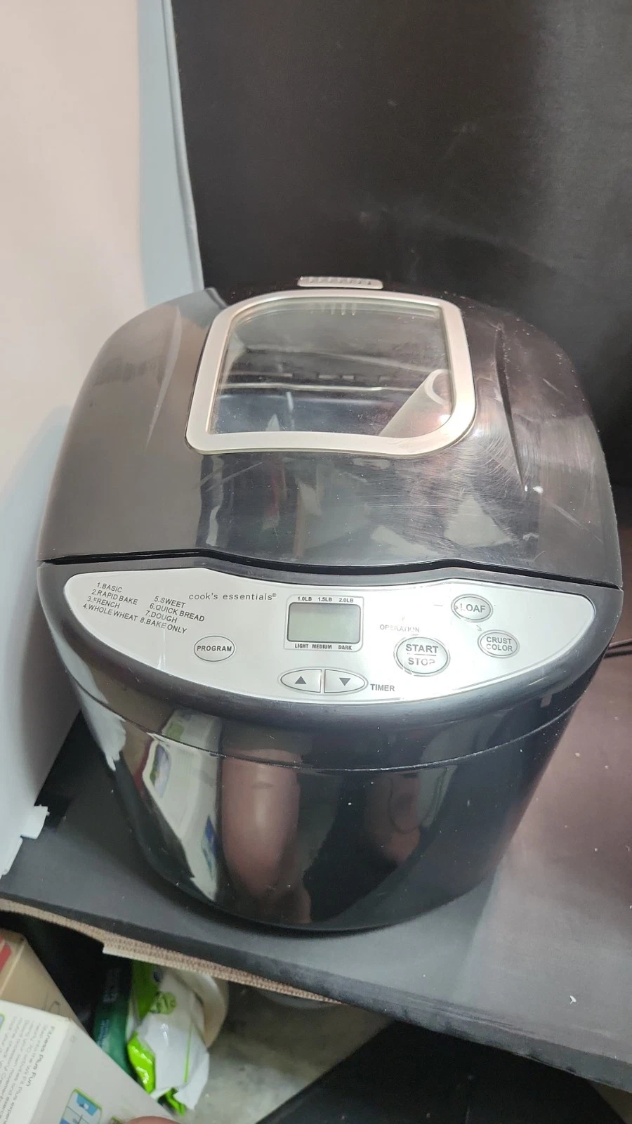 Cook's Essentials Bread Maker Oven Model BM2002B1