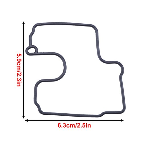 4x Kit Riparazione Carburatore Kit Guarnizioni per ZX 6R 600 ZX600 GH Ninja ZZR 600 E - Foto 23 di 23