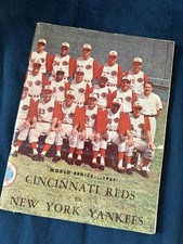 1961 WORLD SERIES Original UNSCORED program New York YANKEES Cincinnati REDS