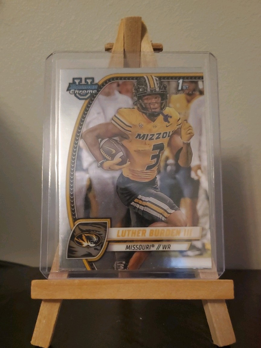 2024 Bowman University Chrome - Luther Burden #123 Refractor (RC)