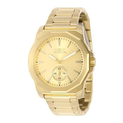Invicta Speedway Victorious Men's 42mm Watch Gold Tone Classic Quartz 49333