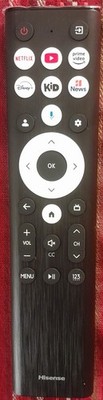 Hisense Smart voice Tv remote 2avIgbr0018 55U8K 65U8K 75U8K ERF6L80HL SHIP FAST