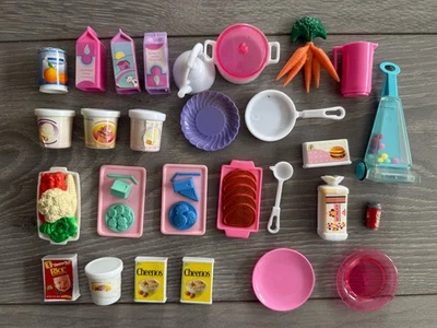 Mattel Barbie Zubehör Set - Lebensmittel, Geschirr, Haushalt - Bild 1 von 4