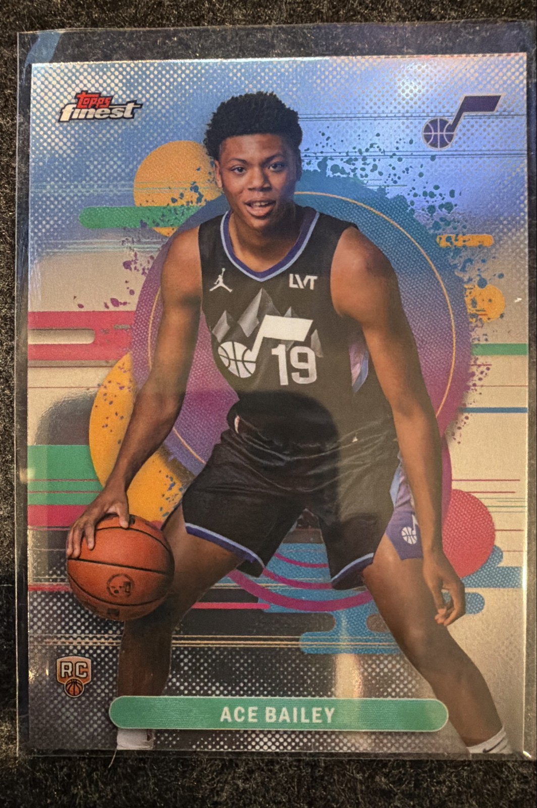 2025-26 Topps Finest - Uncommon Ace Bailey #105 (RC)