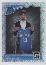 2018-19 Panini Donruss Optic Rated Rookie Choice Prizm Justin Jackson #183 8tj