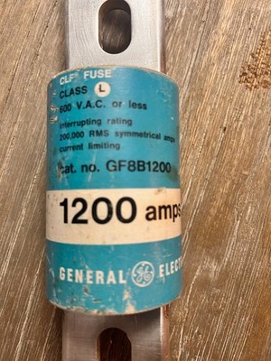 1200 Amp Fuses, Class L 600 V Current Limiting